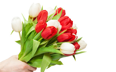 Tulipanes de colores para el Día de las Madres