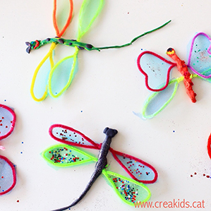 CreaKids: mariposas y libelulas