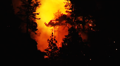 Cientos de personas evacuadas, incendio La Palma agosto 2016