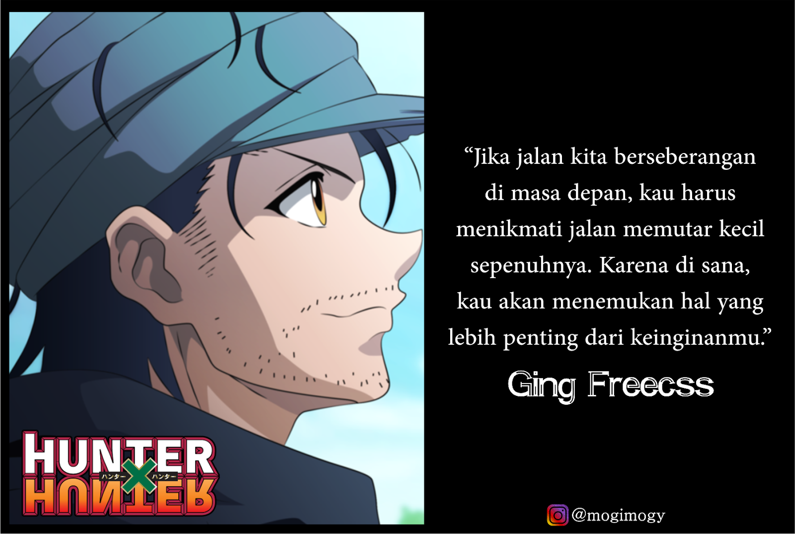 30 Kata Kata Bijak Dan Keren Anime Hunter X Hunter Mogimogy