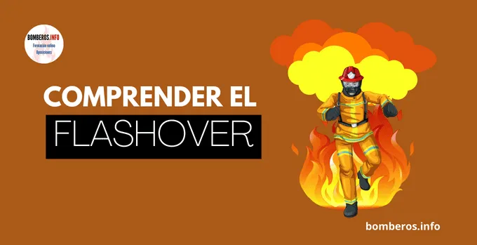 Capacitación online para bomberos, el flashover