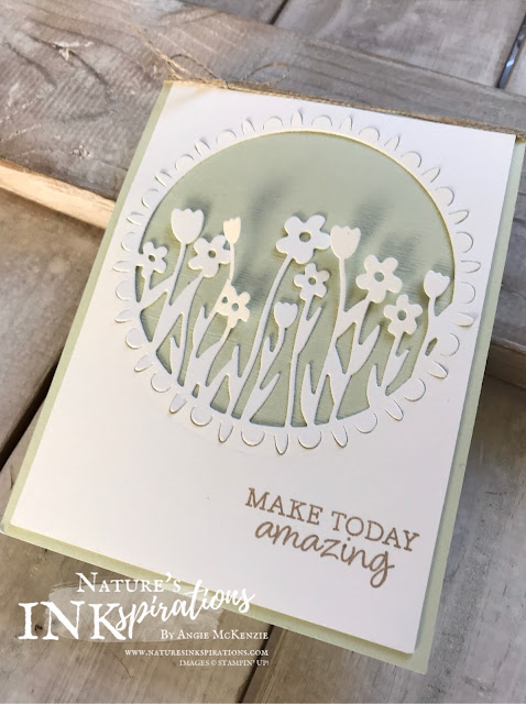 By Angie McKenzie for 3rd Thursdays Blog Hop; Click READ or VISIT to go to my blog for details! Featuring the 2020 2nd Release SAB Rise & Shine stamp set and the Sending Flowers Dies  from the Coordination Product Release from February 4 - March 31, 2020, while supplies last; #stampinup #positivethoughtsstampset #naturesinkspirations #sendingflowersdies #riseandshinestampset #sucoordinationproductrelease #2020saleabration2ndrelease  #subtleembossingfolder #cardtechniques #thirdthursdaysbloghop #linenthread  