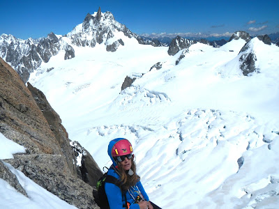 escalade au Roi de Siam combe maudite Massif du Mont Blanc Manu RUIZ