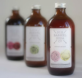 Six Barrel Soda - just 1cm of syrup in a glass then top with chilled soda water = YUM