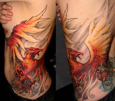 Japanese Phoenix Tattoo