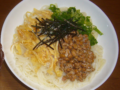 納豆そうめん