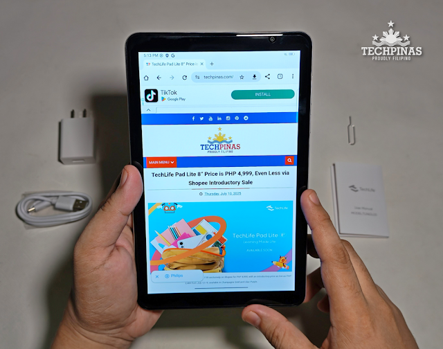TechLife Pad Lite 8"