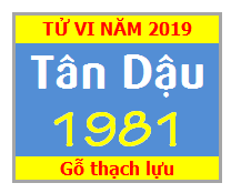 Tử Vi Tuổi Tân Dậu 1981 Năm 2019 Nam Mạng - Nữ Mạng