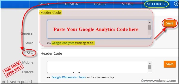 how to Install Google Analytics in Your Weebly Website