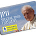 A Special JPII Pass for the Beatification Festivities (April 30-May 2, 2011)