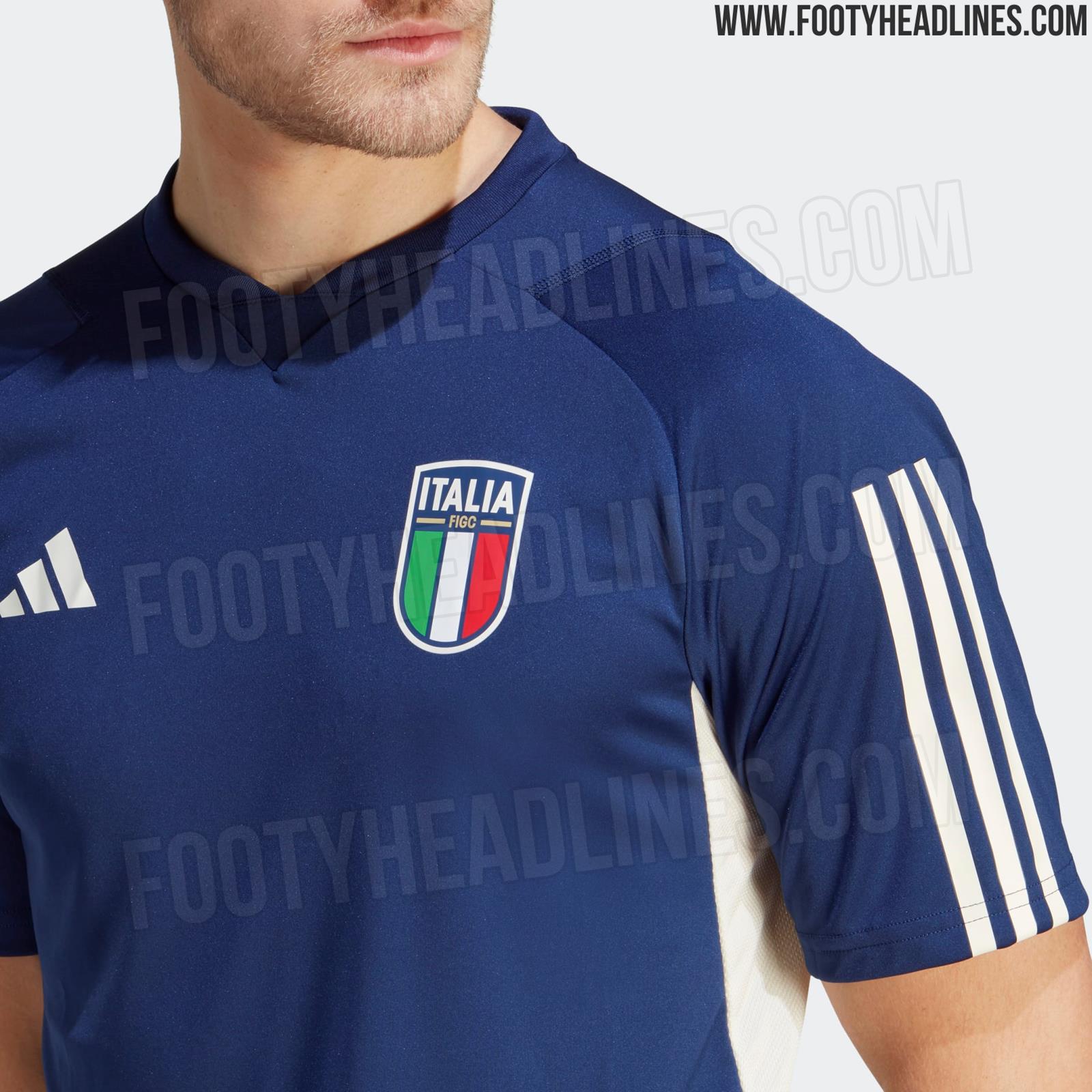 Adidas Italy 2023 Training Jersey