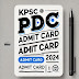KPSC PDO (Panchayat Development Officer) Admit Card 2024 Released:Check Here