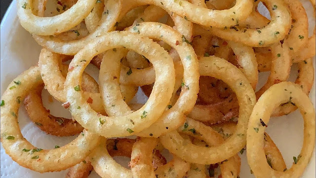 How To Make Garlic Potato Rings Recipe at Home