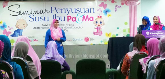 Kathyjem: Kami Di Seminar Penyusuan Susu Ibu Pa&Ma