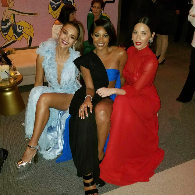 Jessica-Alba-with-Gabrielle-Union-Wade-and-Olivia-Munn-picture-on-Instagram