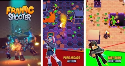 Game Frantic Shooter Mod Apk (Unlimited Money)