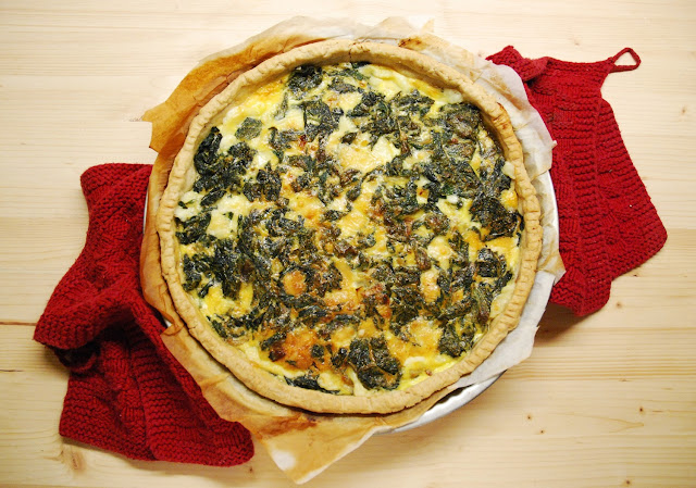 Quiche aux orties 