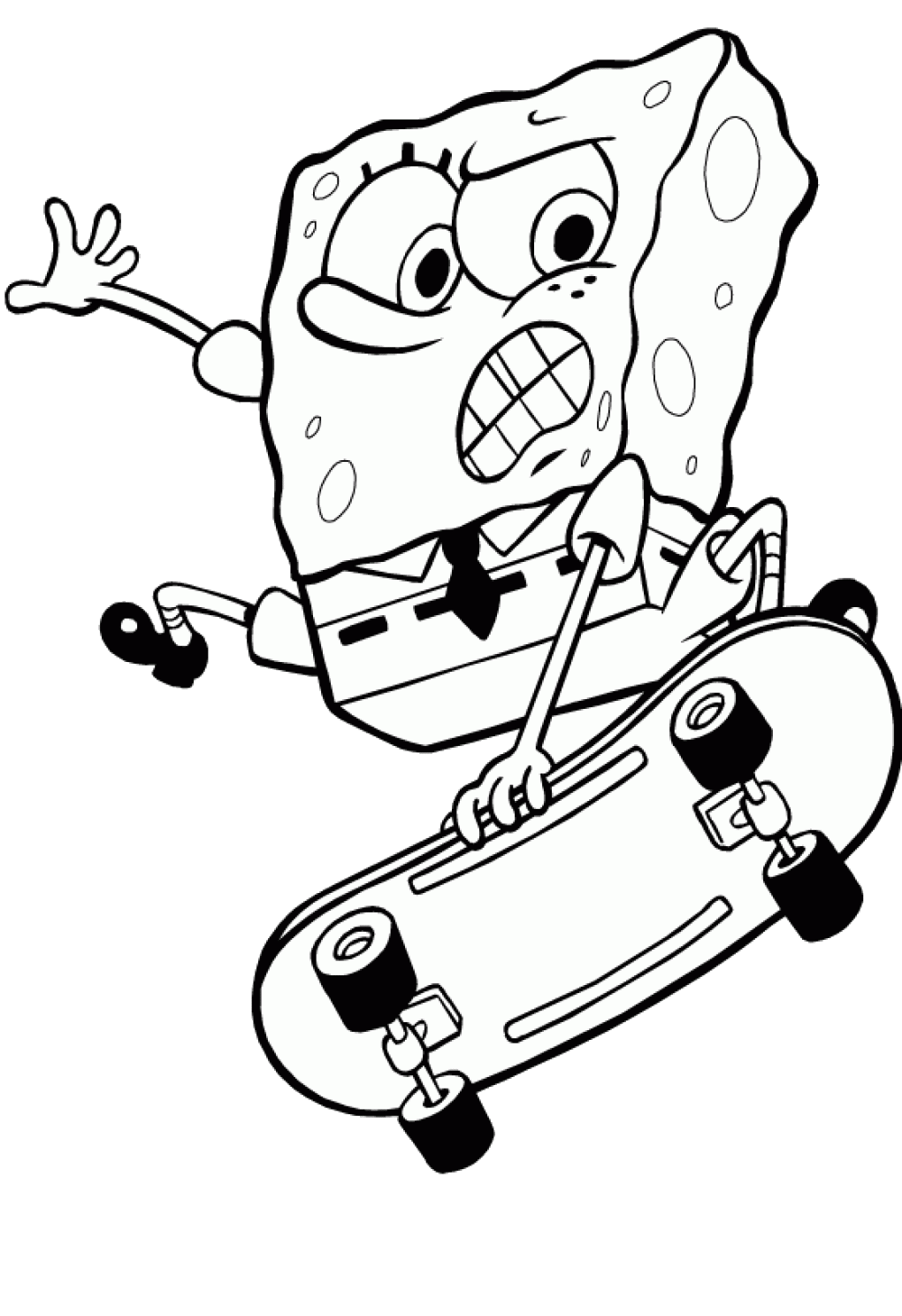 12 funny SpongeBob coloring pages | Free printable