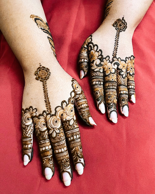 Bhai Dooj Mehndi Design