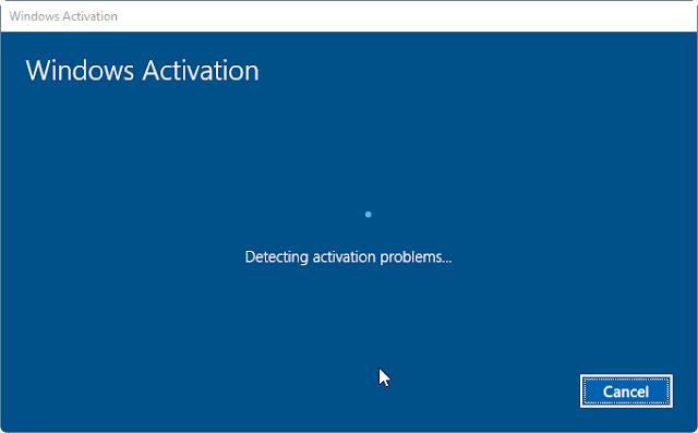 Windows Activation Troubleshooter trong Windows 10 build 14371