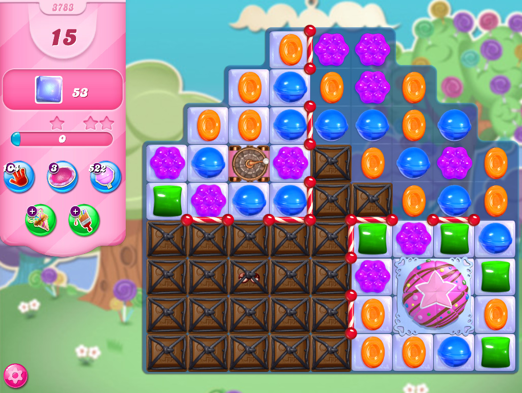 Candy Crush Saga level 3783