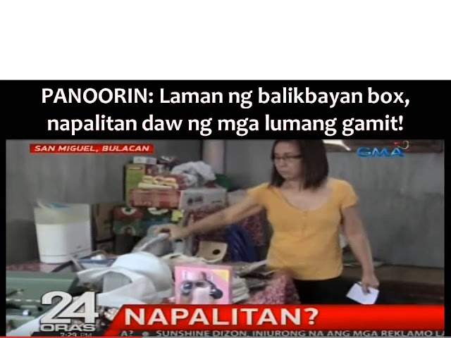 Excitement turns into dismay, frustration, and anger of one family in Bulacan when they discovered what is inside of the balikbayan box they been waiting.  According to GMA News, the family of OFW, Joan Villacorta was very happy and excited when the balikbayan box from her arrived in Bulacan from Qatar.  The family is expecting to receive smart watch and perfumes for family members and friends.