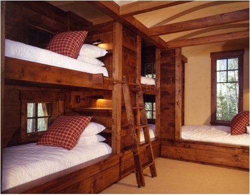 Cabin Bedrooms Bunk Bed