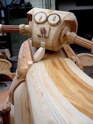 Wooden Sculptures by Michael Rea