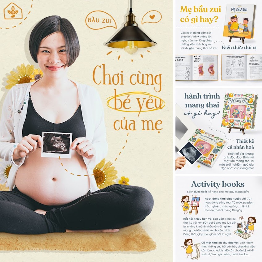 [A116] Mẹ Bầu Zui: Chọn mua sách cho Bà Bầu ở đâu uy tín?
