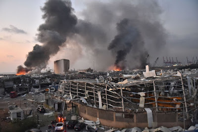 حادث لبنان وانفجار بيروت
