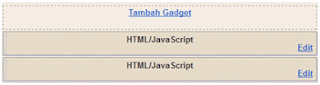 cara menambah gadget
