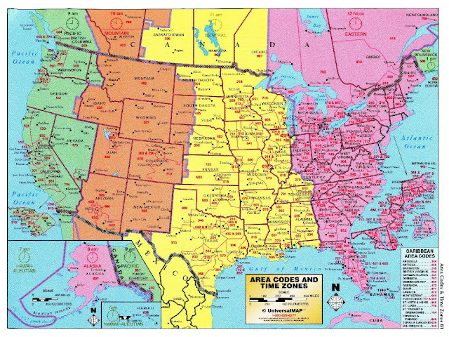 United States Time Zone Map Pdf