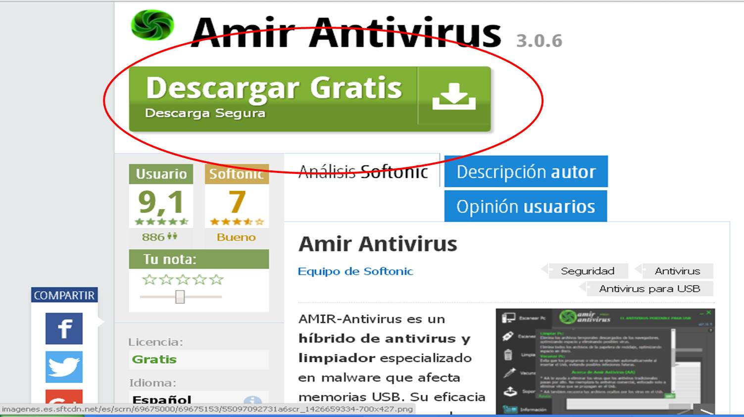 JC Tutoriales: AMIR-ANTIVIRUS