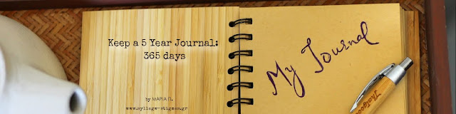 ⌛Keep a 5 Year Journal: 365 Ημέρες by ♫ΣΥΛΛΕΓΩ ΣΤΙΓΜΕΣ♫