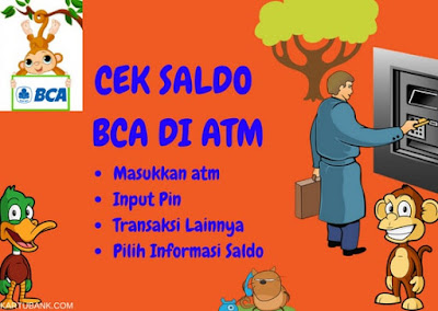 Postcard 1 berisi cara cek saldo bca di atm bca