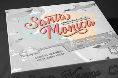 Santa Monica boardgame box