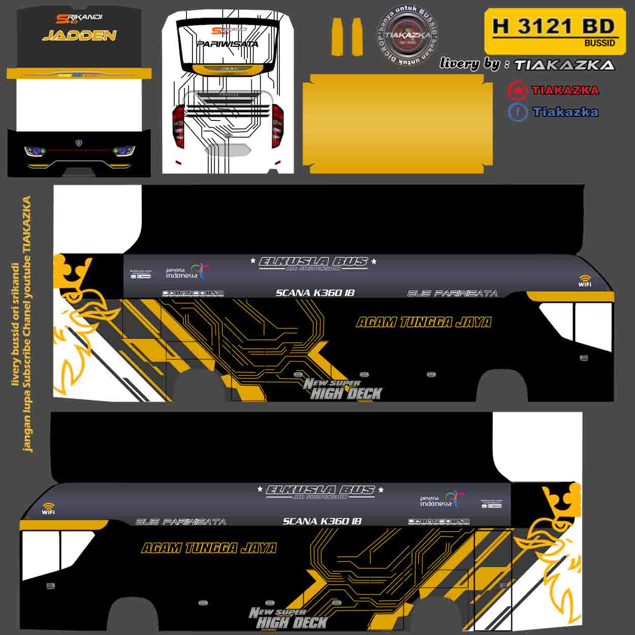 livery bussid agam tungga jaya