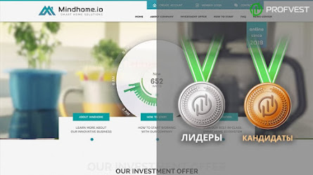 Лидеры: Mindhome – 20% чистой прибыли и страховка в 500$!