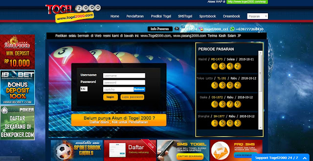 agen togel online