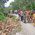 Danpos Kute Panang Dampingi DPRK Aceh Tengah Meninjau Jalan Yang Longsor.