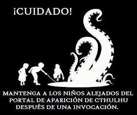 Meme de humor sobre Cthulhu