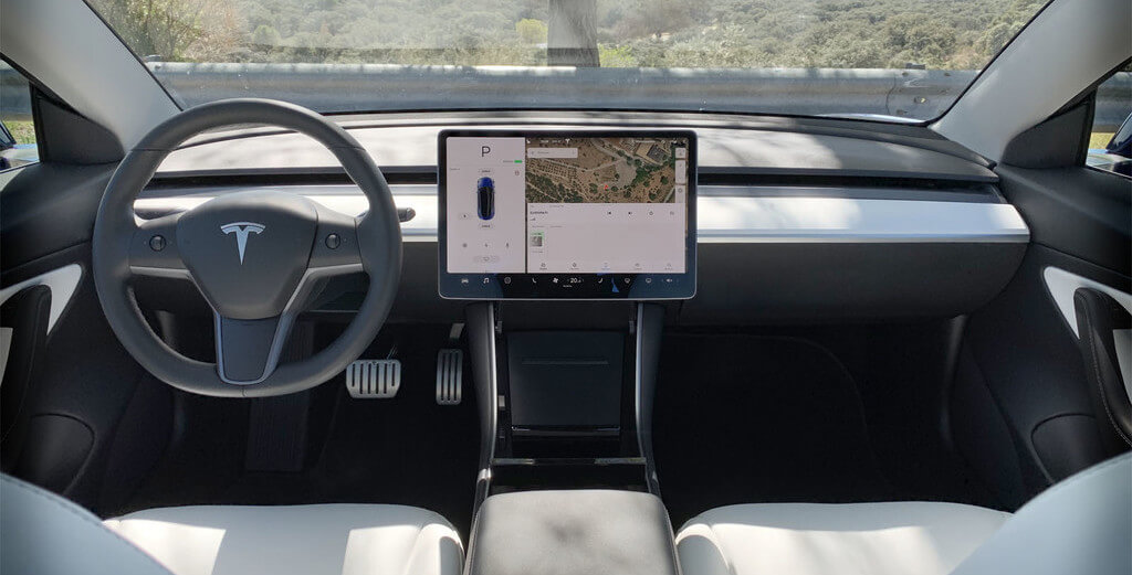 Tesla Model 3 interior