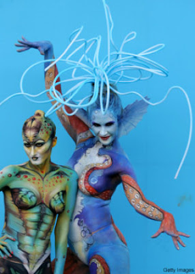 Amazing Body Art from the 2008 World Bodypainting Festival  in Daegu, South Korea