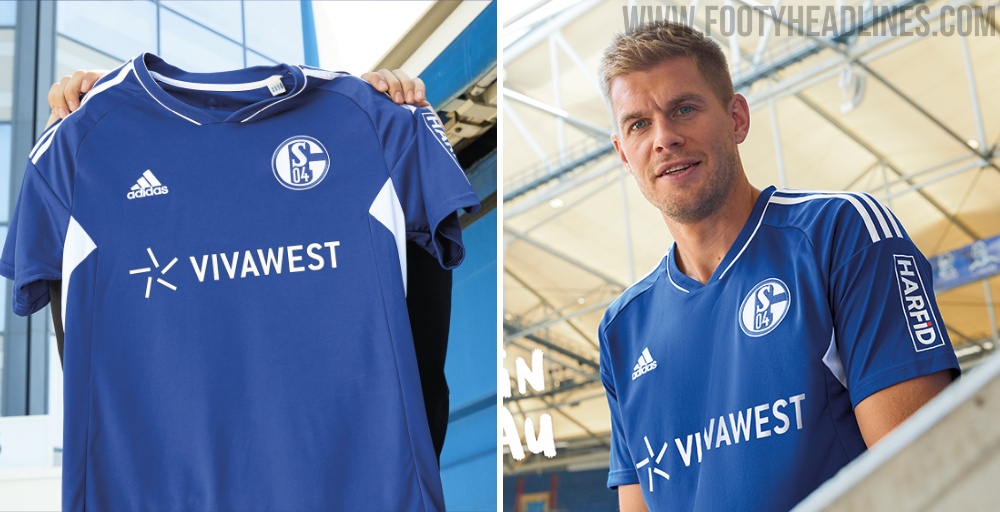vacht Stereotype bad No More Umbro - Adidas Schalke 22-23 Home Kit Released - Footy Headlines