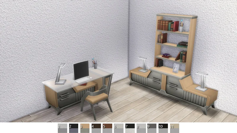 The Sims 4 Study Room