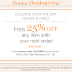 25% off Stella + Dot? It IS a Happy Thanksgiving!