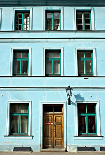 turquoise house