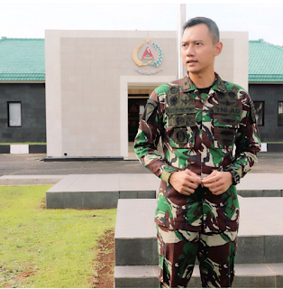 Ragam Motif Seragam  Militer TNI AD yang dikenakan Agus 
