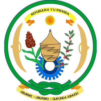 Coat of arms - Flags - Emblem - Logo Gambar Lambang, Simbol, Bendera Negara Rwanda