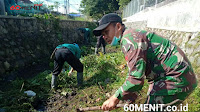 Sungai Cibodas Jadi Rutin Perawatan oleh Satgas Sektor 22 Sub 10